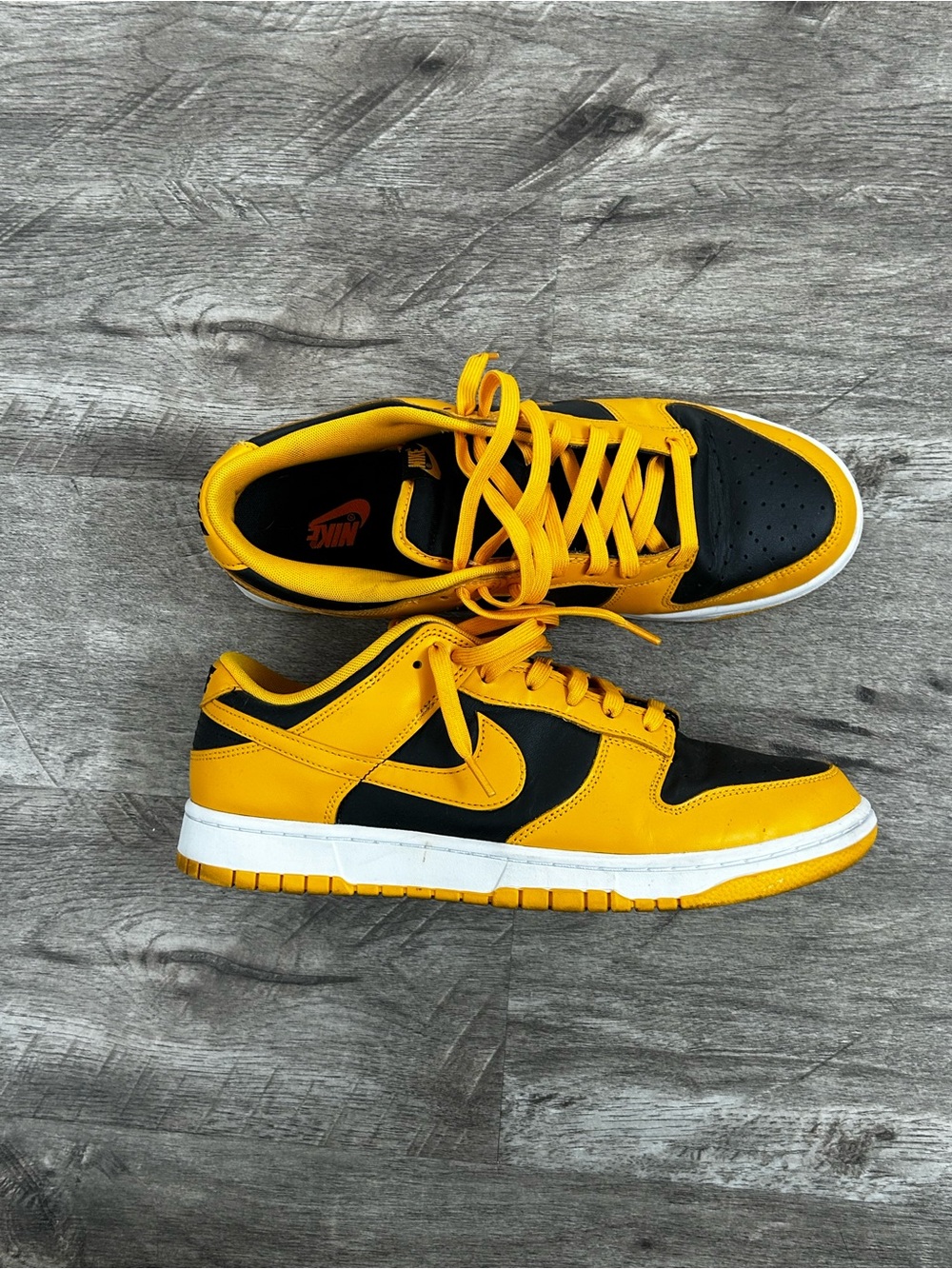 Nike Men’s Dunk Low — Black & Yellow